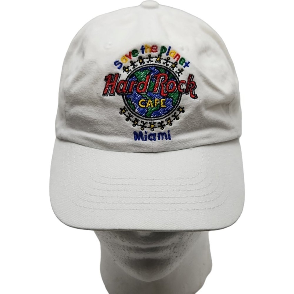 Hard Rock Cafe Miami Save The Planet Snap Back Ball Cap Hat